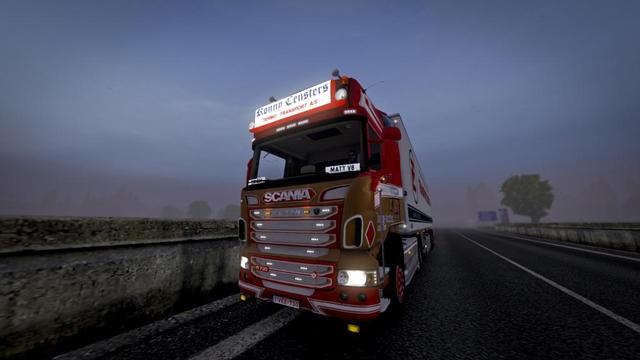 ets2 Scania R2009 Ronny Ceusters Skin + Trailer Ch dutchsimulator