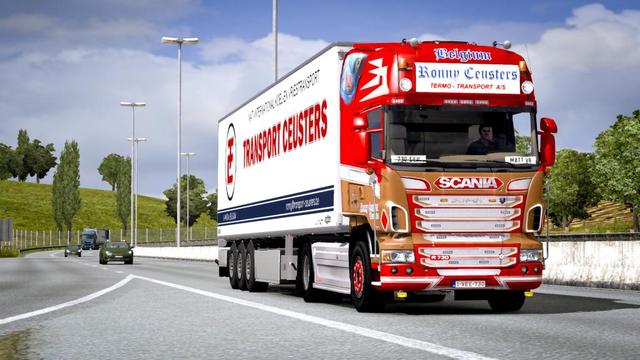 ets2 Scania R2009 Ronny Ceusters Skin + Trailer Ch dutchsimulator