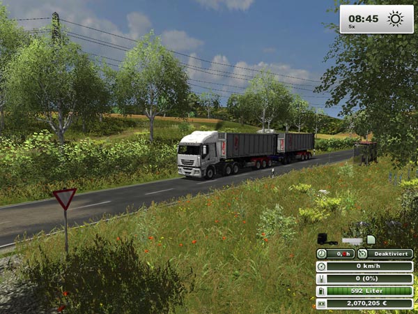 fs13 Iveco Stralis AS600 LZV by Chris, ETS2 corad6 Farming Simulator 2013