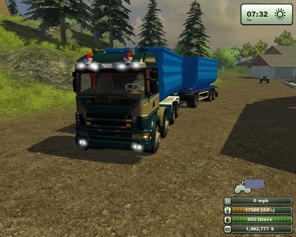 fs13 Scania 124L HKL by Lichtscrip 1 Farming Simulator 2013