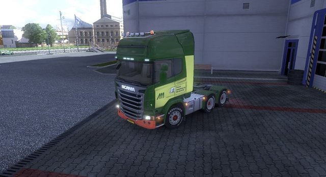 ets2 Scania Meulenberg Transport Skin by IOPGames  dutchsimulator