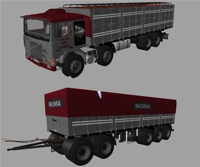 fs13 Volvo F12 400 8Ã—4 by Formula 1, Lexan, BrUIS Farming Simulator 2013