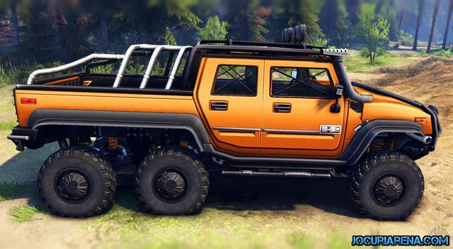 spintires14 Hummer H2 SUT 6x6 for Spin Tires 2014  Spin Tires 2014