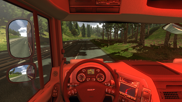 ets2 Rood Interieur licht by Mvos97 dutchsimulator