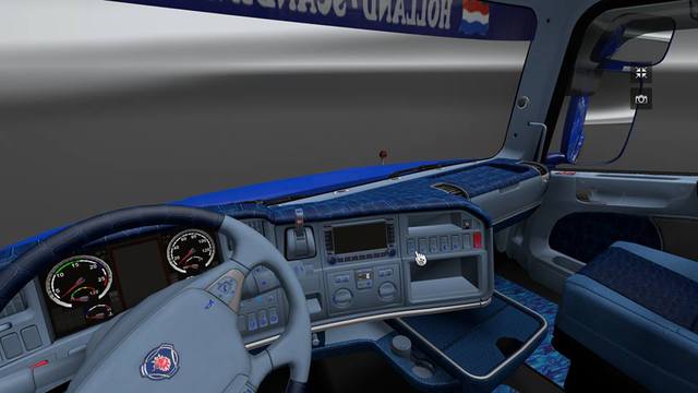 ets2 Blue interior Scania T 1.3 by jalihaag 3 dutchsimulator