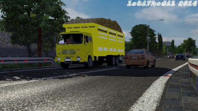 ets2 Mercedes Benz1632 6x4 bdf tested 1.9 dutchsimulator