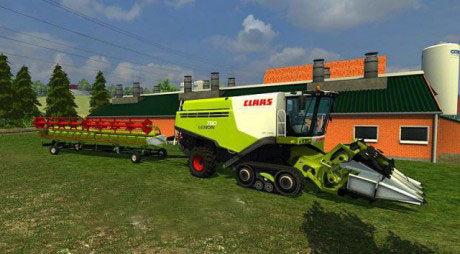 fs13 Claas Lexion 780 TT + Palet + oto pilot by SF Farming Simulator 2013