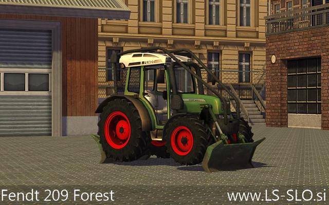fs13 Fendt 209F2 by ZG Team, kirezagar, CebuljCek, Farming Simulator 2013