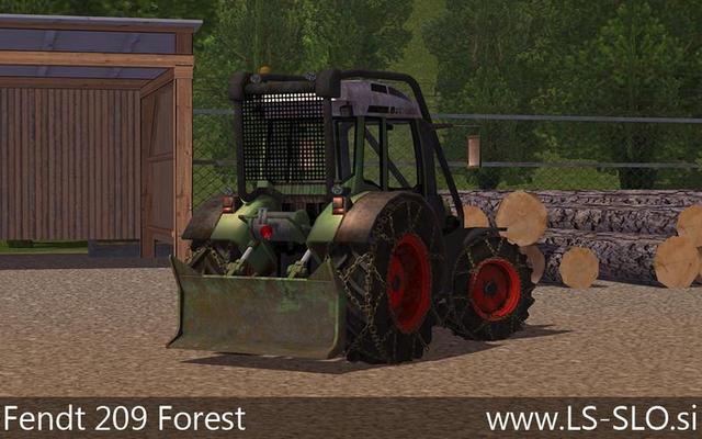 fs13 Fendt 209F2 by ZG Team, kirezagar, CebuljCek, Farming Simulator 2013