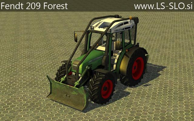 fs13 Fendt 209F2 by ZG Team, kirezagar, CebuljCek, Farming Simulator 2013