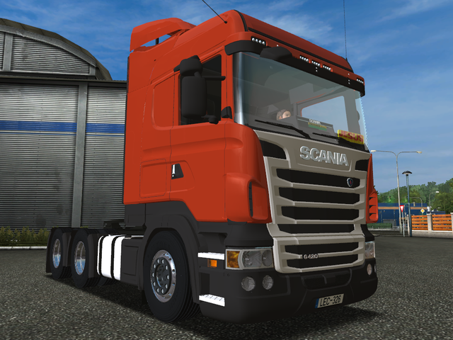 gts Scania G420 6x4 Highline by Vabis22 verv scani dutchsimulator