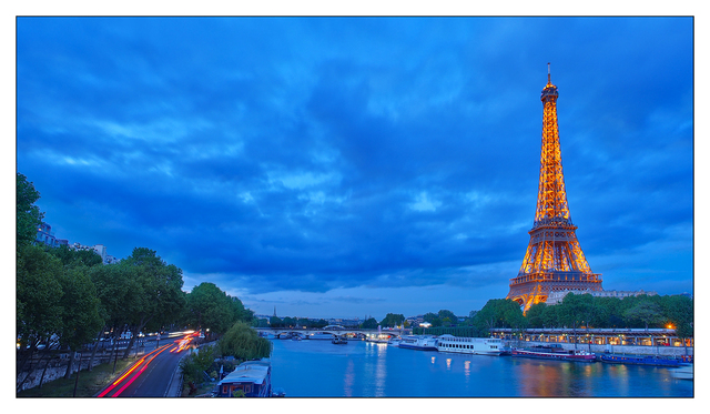 Tour Eiffel Panorama France Panoramas