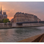 ile de la Cite sunset - France