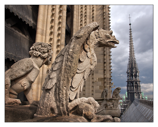 Notre Dame Chimeras France