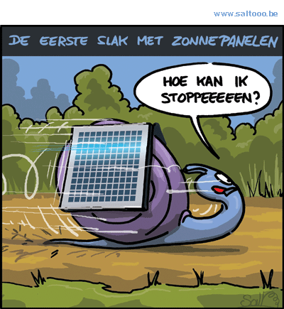 cartoon-zonnepanelen-slak - 