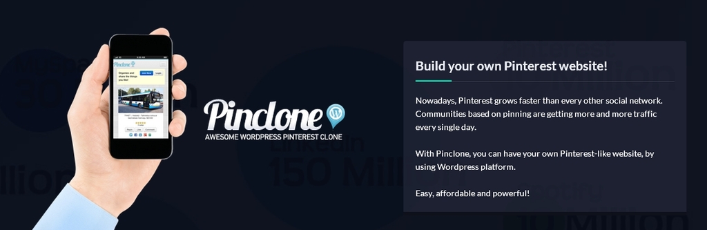pinterest clone Picture Box