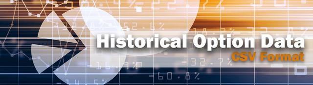 Historical Option Data in CSV and SQL Formats historical options data