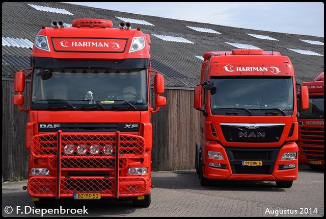 DAF en MAN Hartman-BorderMaker 2014