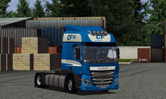 gts Daf CF euro 6 by SCS, Mr.Green, by Kam'z dutchsimulator