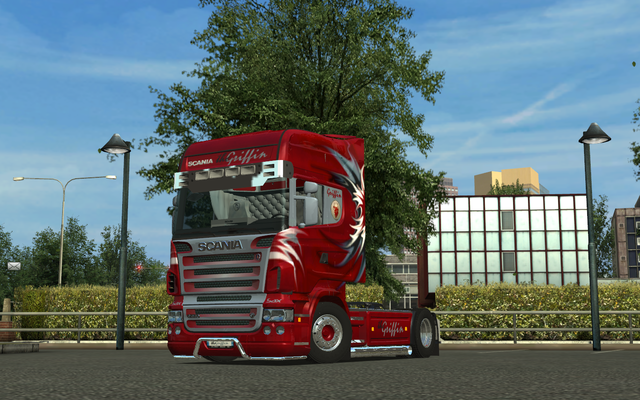 gts Scania R620 V8 Sax Griffin verv scania A dutchsimulator