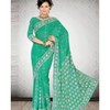 green saree - highlifefashion