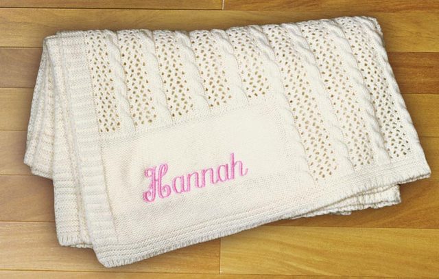 Personalized cashmere baby blankets Personalized Cashmere Baby Blankets