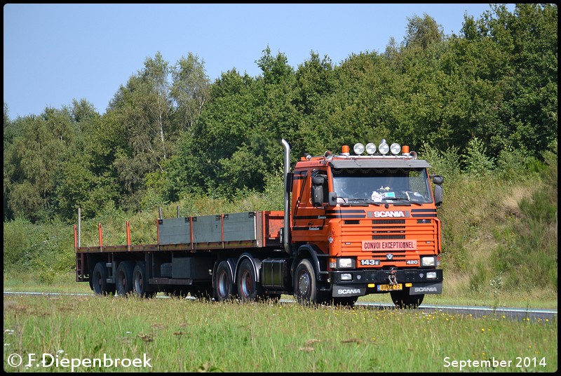 BB-XZ-22 Scania 143 420 Remmers-BorderMaker - Rijdende auto's