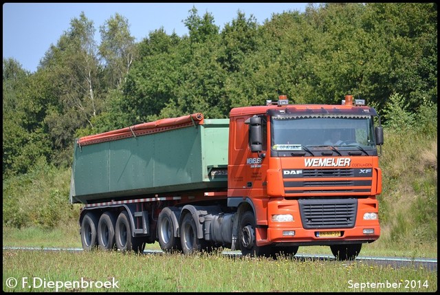 BN-NR-22 DAF XF Wemeijer-BorderMaker Rijdende auto's