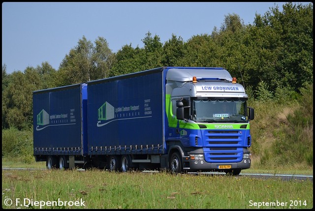 BS-FL-19 Scania R380 LCW Groningen-BorderMaker Rijdende auto's