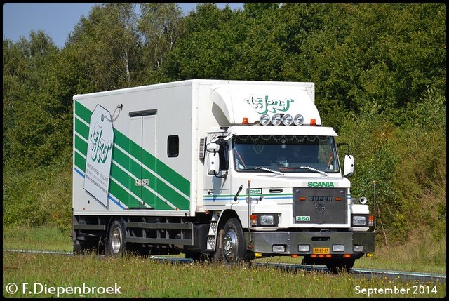 BB-RG-89 Scania T93 250 De Jong-BorderMaker Rijdende auto's