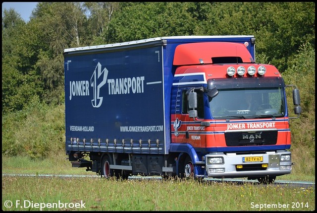 BZ-TV-67 MAN TGL Jonker Transport-BorderMaker Rijdende auto's