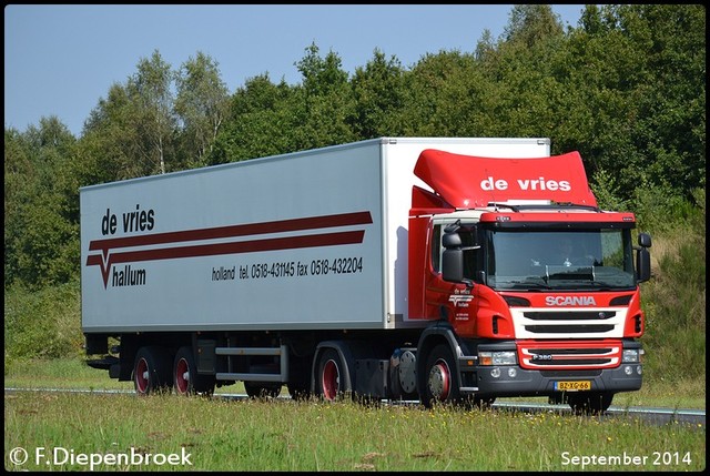 BZ-XG-66 Scania P380 de Vries-BorderMaker Rijdende auto's