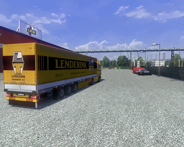 ets2 Scania Streamliner Lenderink Transport Zwolle prive skin ets2