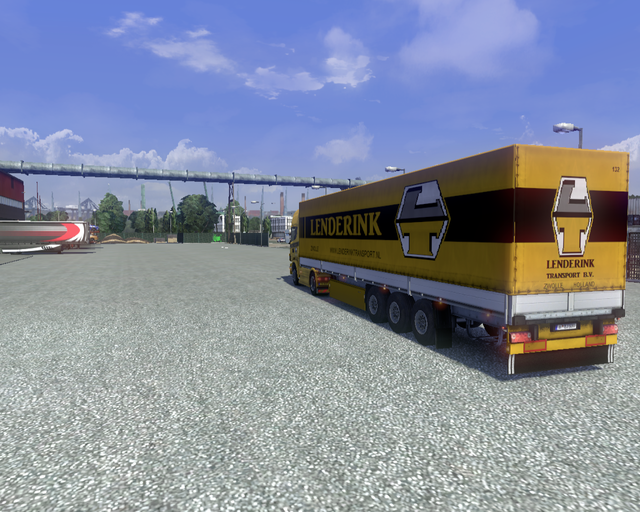 ets2 Scania Streamline + Trailer Lenderink Transpo prive skin ets2