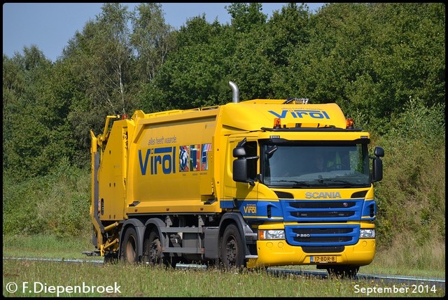 17-BDR-8 Scania P280 Virol-BorderMaker Rijdende auto's