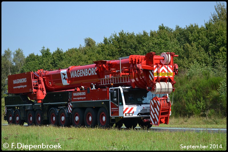 Demag AC 700 Wagenborg-BorderMaker - Rijdende auto's