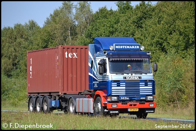 VK-74-HT Scania 143M 400 Henri Mestemaker-BorderMa Rijdende auto's