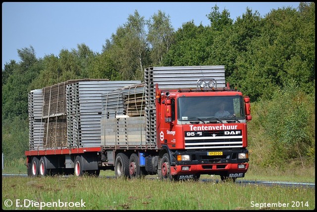 VP-33-DD DAF 95 Steenge Odoorn-BorderMaker Rijdende auto's