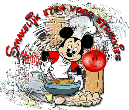 smakelijk eten+mickey - 