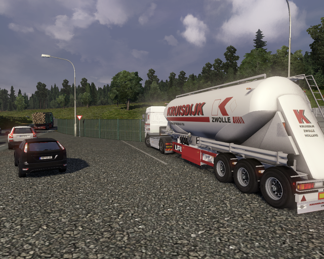 ets2 Daf 95XF + Cementtrailer Kruisdijk Zwolle 5 prive skin ets2