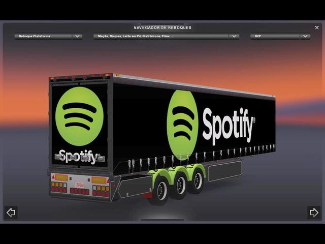 ets2 Spotify Trailer tested 1.12 by nic0ch0c  dutchsimulator