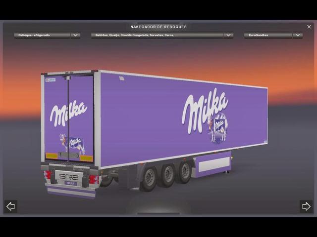 ets2 Milka Trailer tested 1.12by nic0ch0c  .scs 1 dutchsimulator