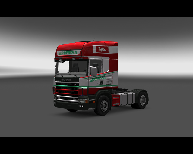 ets2  Scania 124L 420 Broersma Stroobos holland prive skin ets2