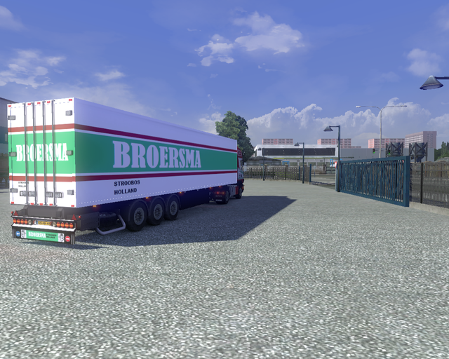 ets2  Scania 124L 420 + Cooliner Broersma Stroobos prive skin ets2