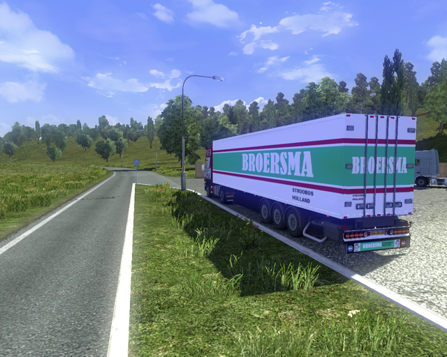 ets2 Scania 124L 420 + Cooliner Broersma Stroobos  prive skin ets2