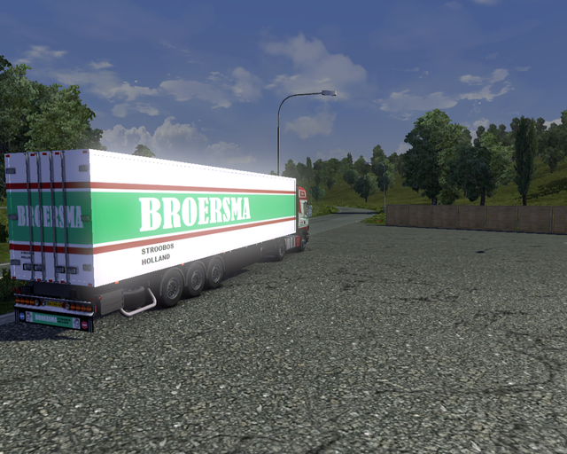 ets2  Scania 124L 420 + Cooliner Broersma Stroobos prive skin ets2