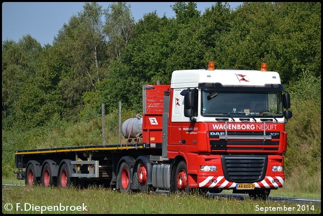 48-BDD-9 DAF 105 Wagenborg-BorderMaker Rijdende auto's