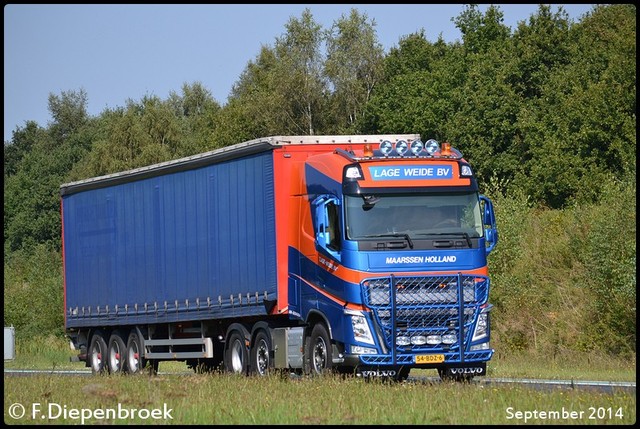 54-BDZ-6 Volvo FH Lage Weide-BorderMaker Rijdende auto's