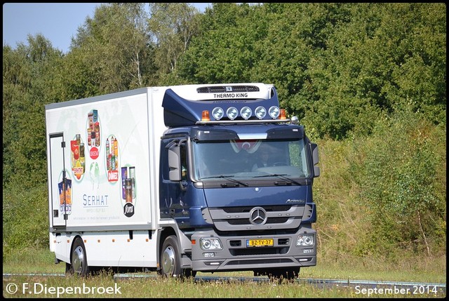 BZ-TV-36 MB Actros MP3 Serhat-BorderMaker Rijdende auto's