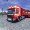 ets2 Daf CF + Bodex trailer... - prive skin ets2